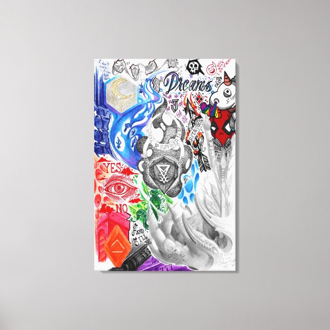 Mad Mix Vol.2 Canvas Print (Front)