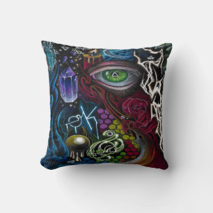 Mad mix VOL.3 Throw Pillow
