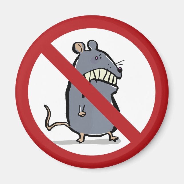 mad mouse: forbidden! magnet (Front)