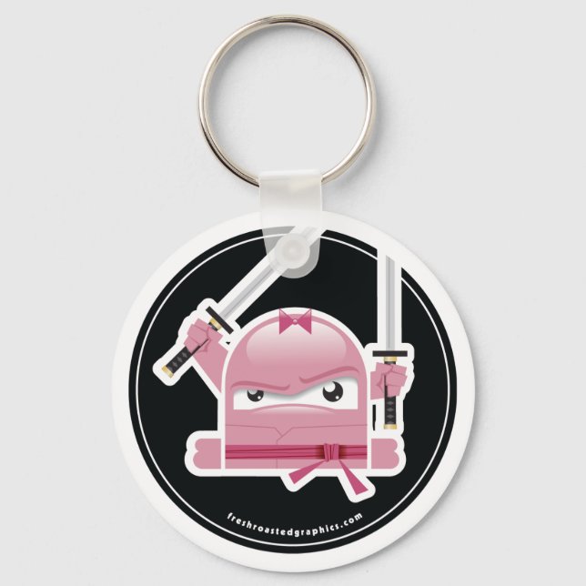 Mad Ninja Skills keychain (Front)