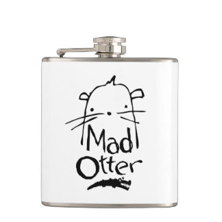 Mad Otter Hip Flask