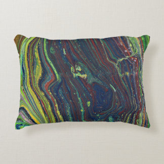 Mad Passion 1 Wild Stripes Abstract Accent Pillow