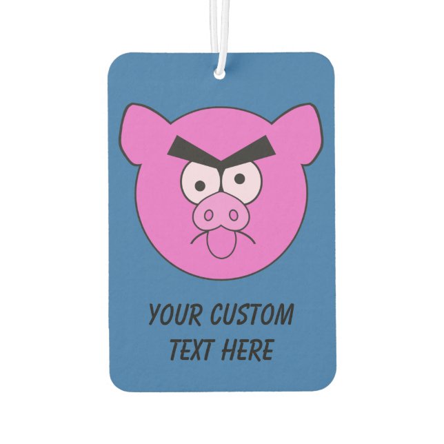 Mad Pig custom car air freshner Freshener (Back)