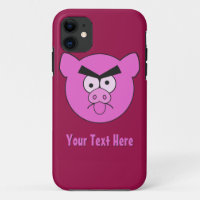 Mad Pig custom iPhone case