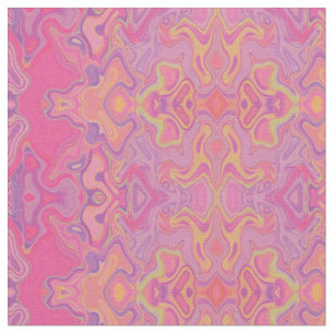 Mad pink marble 1 fabric