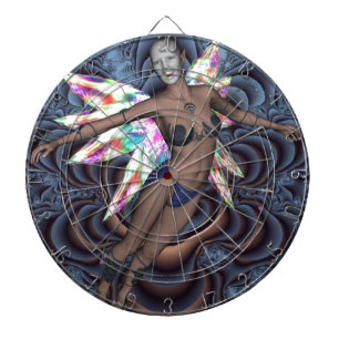 Mad pixie dartboard