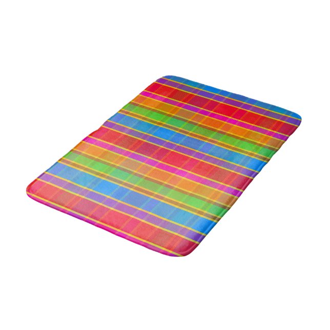 Mad Plaid JM9IBCQ Bath Mat (Angled)