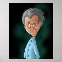 Mad professor drawing