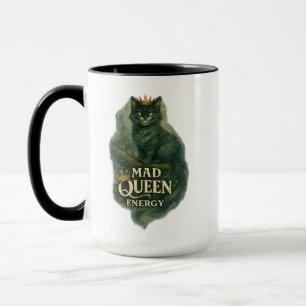 Mad Queen Energy Cheshire Cat Tee Mug