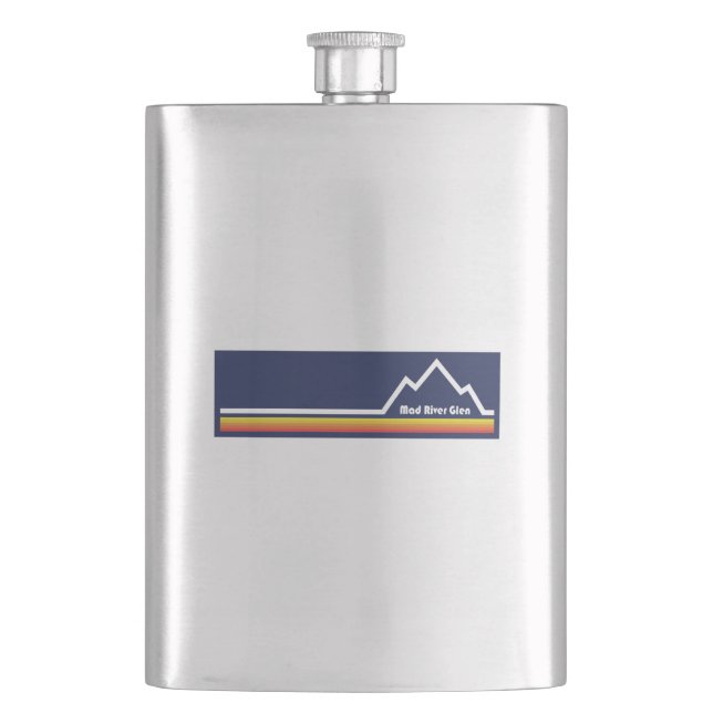Mad River Glen Hip Flask (Front)