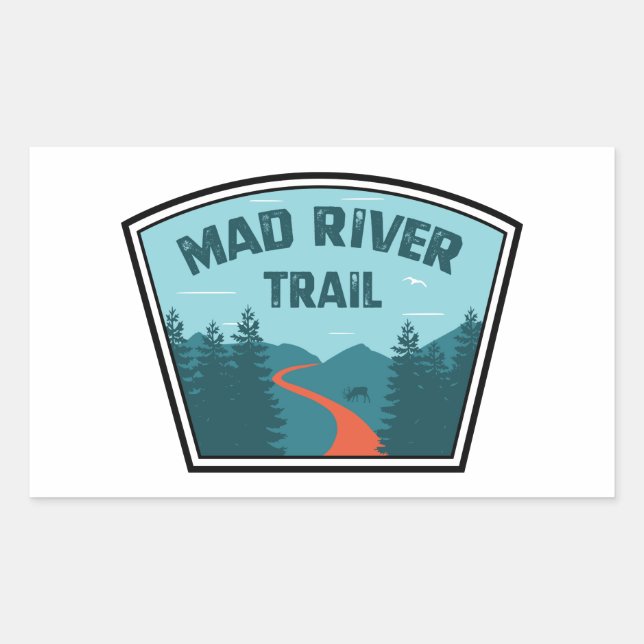 Mad River Trail Dayton Ohio Sticker (Front)