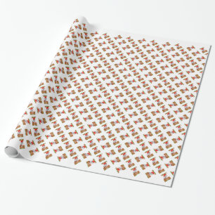 Mad Santa Wrapping Paper