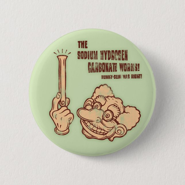 Mad Science 2 Inch Round Button (Front)