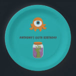 Mad Science Birthday Party Paper Plate<br><div class="desc">Customizable to your specifics. Credit to DreAmLoft.</div>