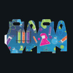 Mad Science Scientist Birthday Party Favour Boxes<br><div class="desc">Mad Science Scientist Birthday Party Favour Boxes. Customize for any event. Matching items available.</div>