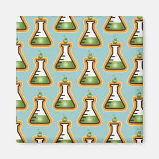 Mad Scientist Beakers Magnet