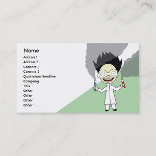 Mad Scientist - Business Card