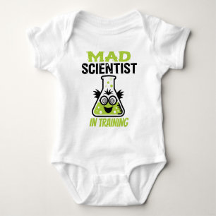 Mad Scientist in Training Baby Bodysuit