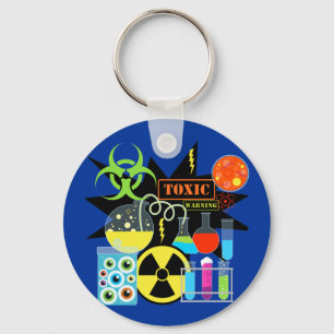 Mad  Scientist Keychain