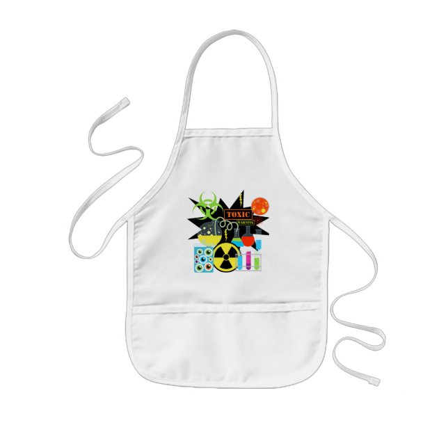 Mad  Scientist Kids Apron (Front)