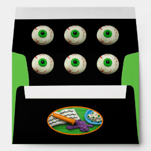 Mad Scientist Party Envelopes