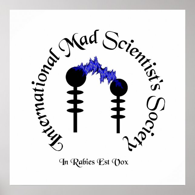 Mad Scientist Poster (Front)