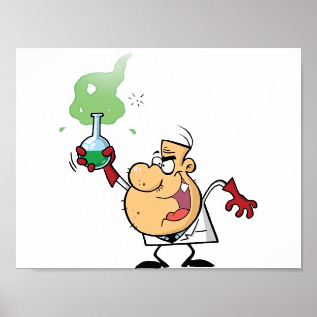 Mad Scientist Poster (Front)