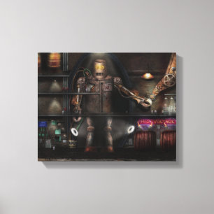 Mad Scientist - The Enforcer Canvas Print
