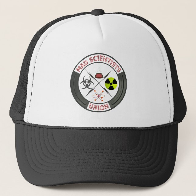 Mad Scientist Union Logo Trucker Hat (Front)
