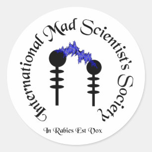 Mad Scientists Society Sticker