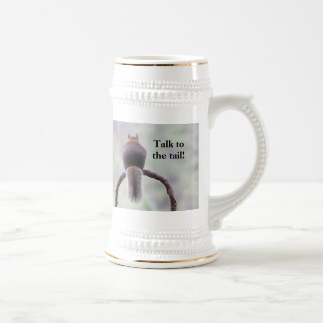 Mad Squirrel Beer Stein (Right)