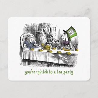 Mad Tea Party Invitations