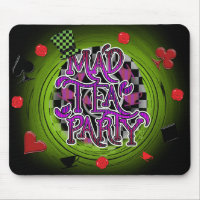 MAD TEA PARTY Whimsical Decor Computer Mouse pad