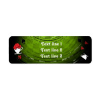 MAD TEA PARTY Whimsical Wonderland Address Labels
