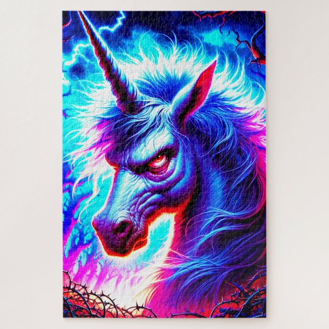 Mad Unicorn Jigsaw Puzzle (Vertical)