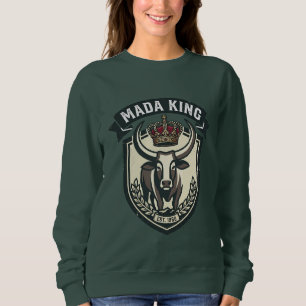 MADA KING Malagasy Zebu Madagascar T-Shirt Sweatshirt
