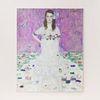 Mada Primavesi by Gustav Klimt Painting Artwork Jigsaw Puzzle