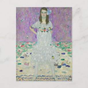 Mäda Primavesi by Gustav Klimt Postcard