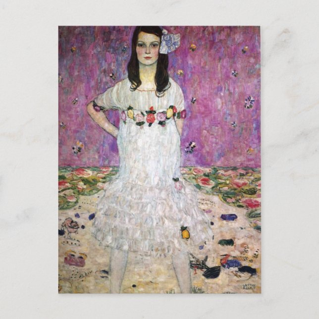 Mada Primavesi by Gustav Klimt Postcard (Front)