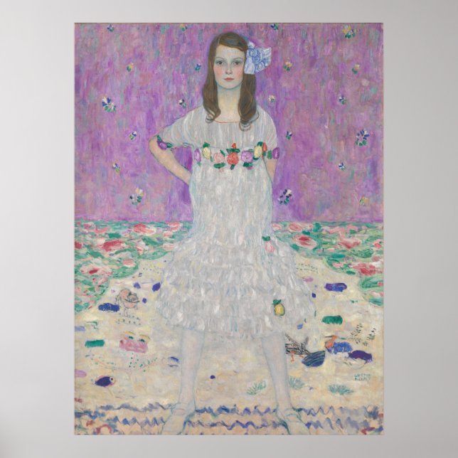 Mäda Primavesi — Gustav Klimt (1912–13) Poster (Front)