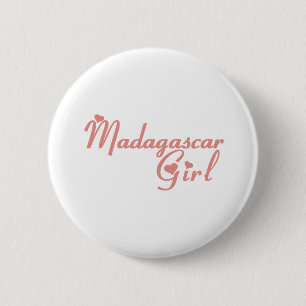 Madagascar 2 Inch Round Button