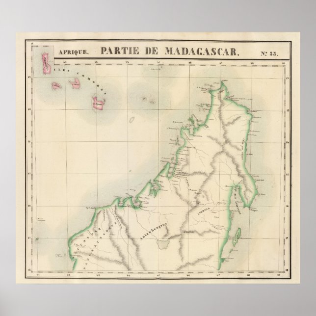 Madagascar Africa 55 Poster (Front)