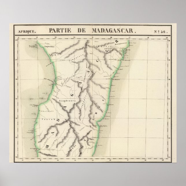 Madagascar Africa 56 Poster (Front)