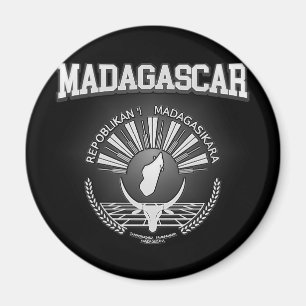 Madagascar Coat of Arms Magnet