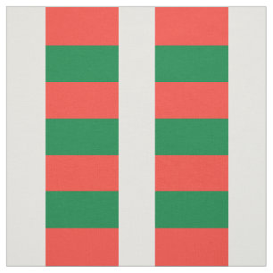 Madagascar Flag Fabric