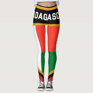 Madagascar Flag Leggings