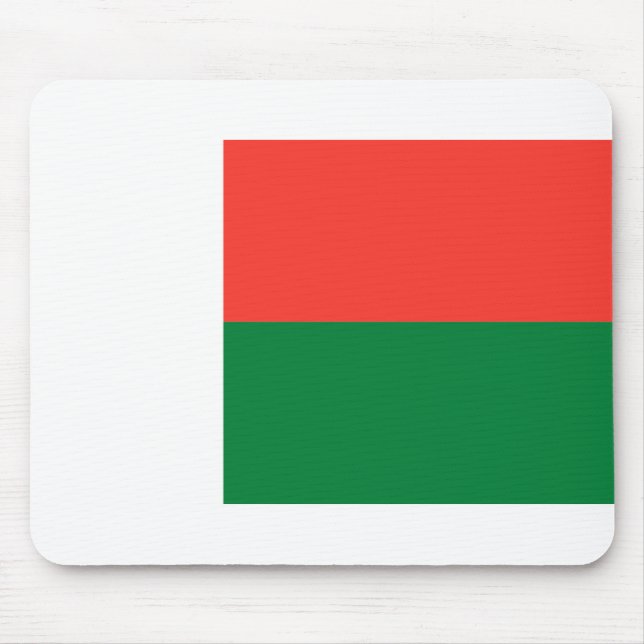 Madagascar Flag Mouse Pad (Front)