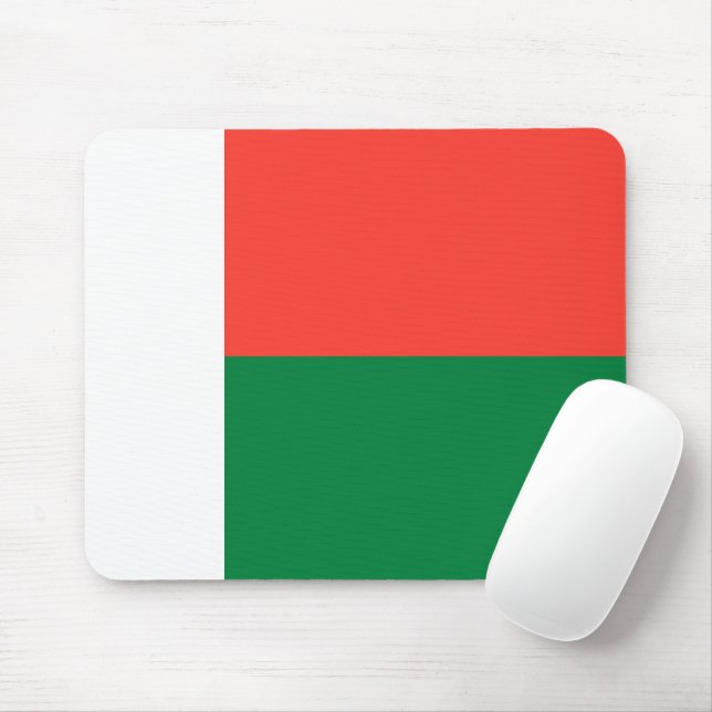 Madagascar flag mouse pad (With Mouse)