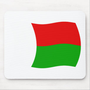 Madagascar Flag Mousepad