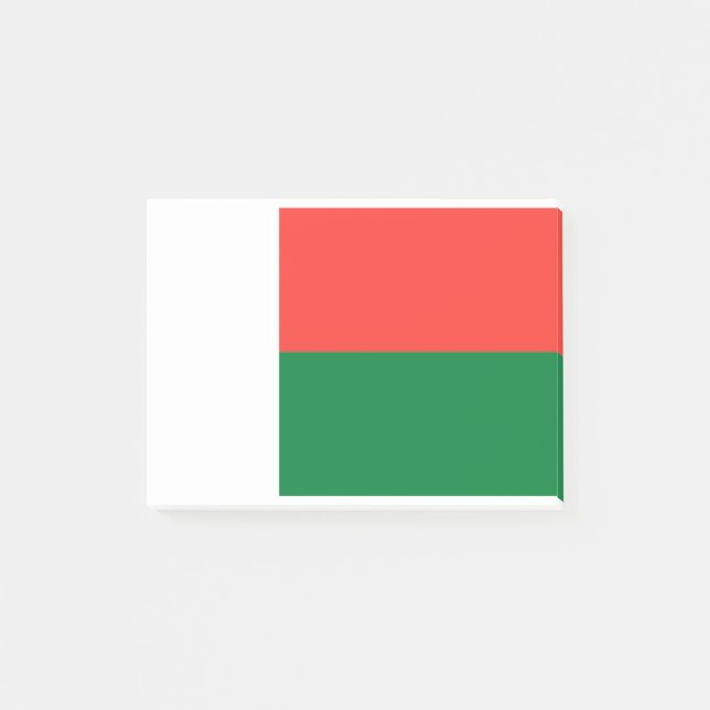 Madagascar Flag Post-it Notes (Front)